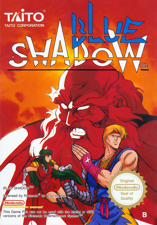 Blue Shadow (Europe) box art